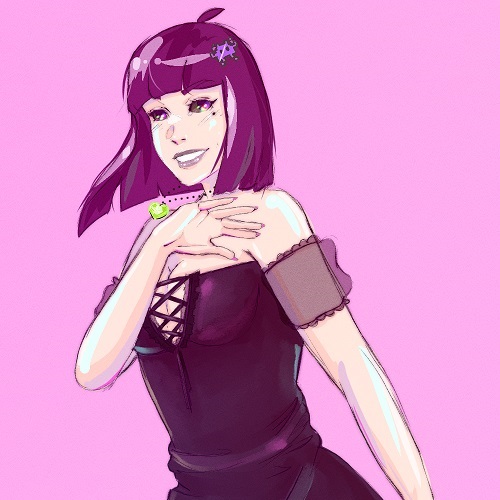 Purple Dress Mira